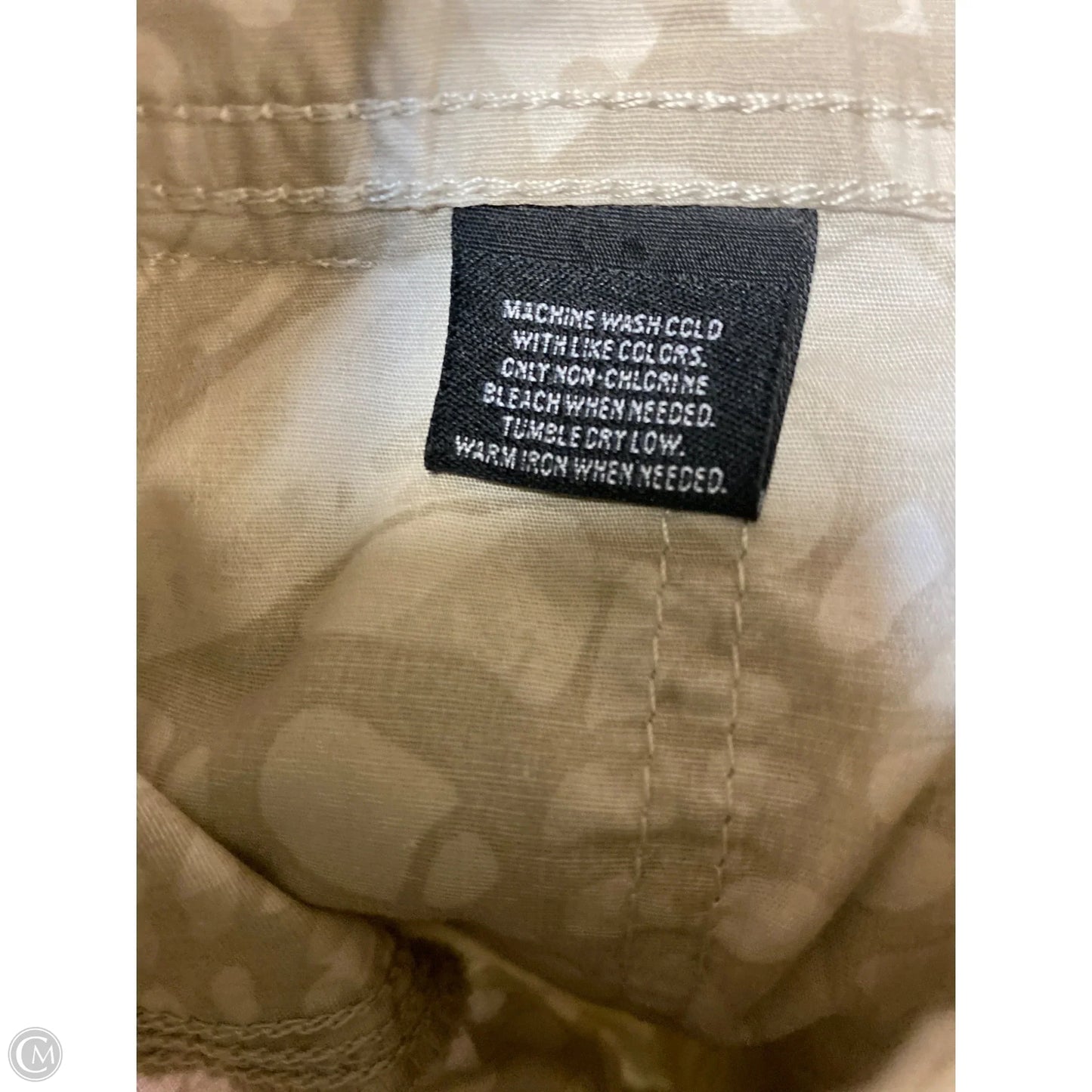 Capris By Style And Company In Tan, Size: 14