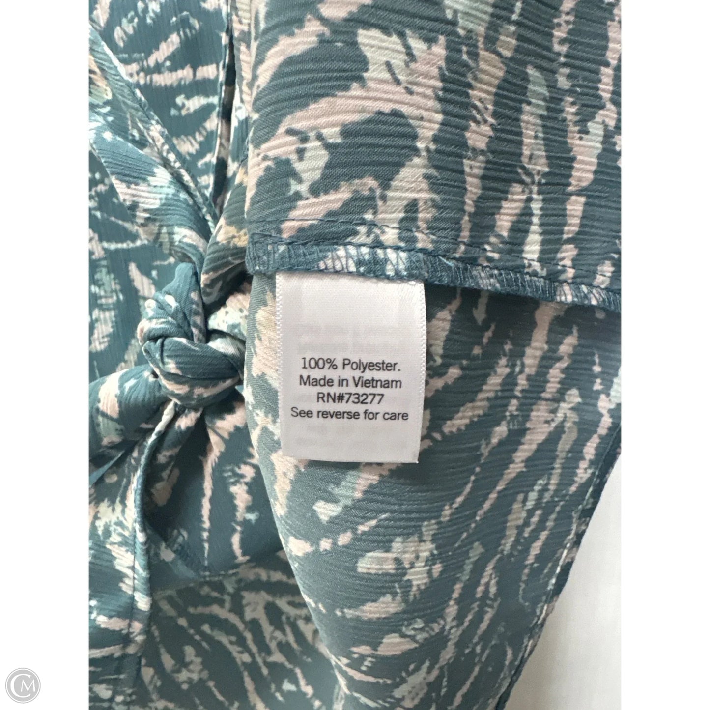 Top Sleeveless By Nine West In Blue, Size: Xxl