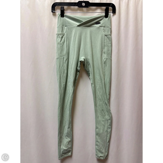 Athletic Leggings By Gym Shark In Green, Size: S