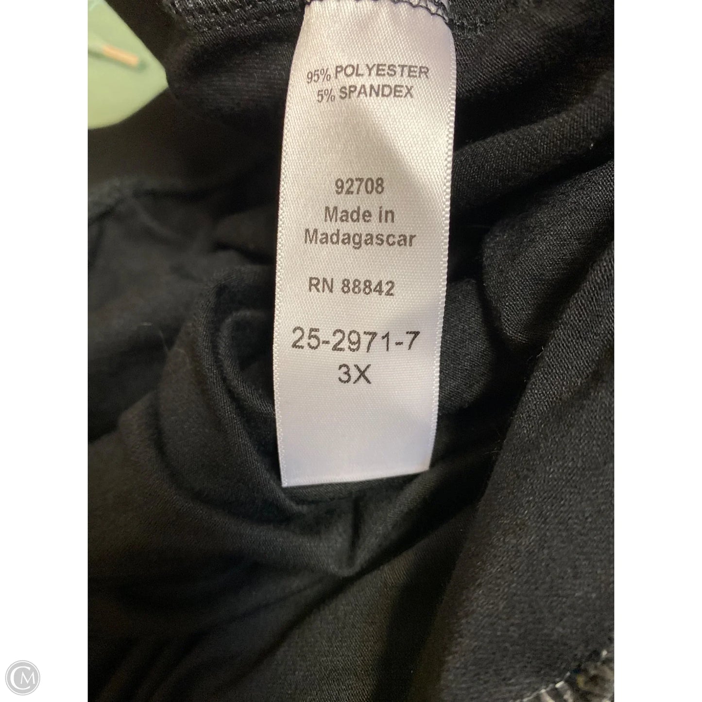 Pants Lounge By Catherines In Black, Size: 3x