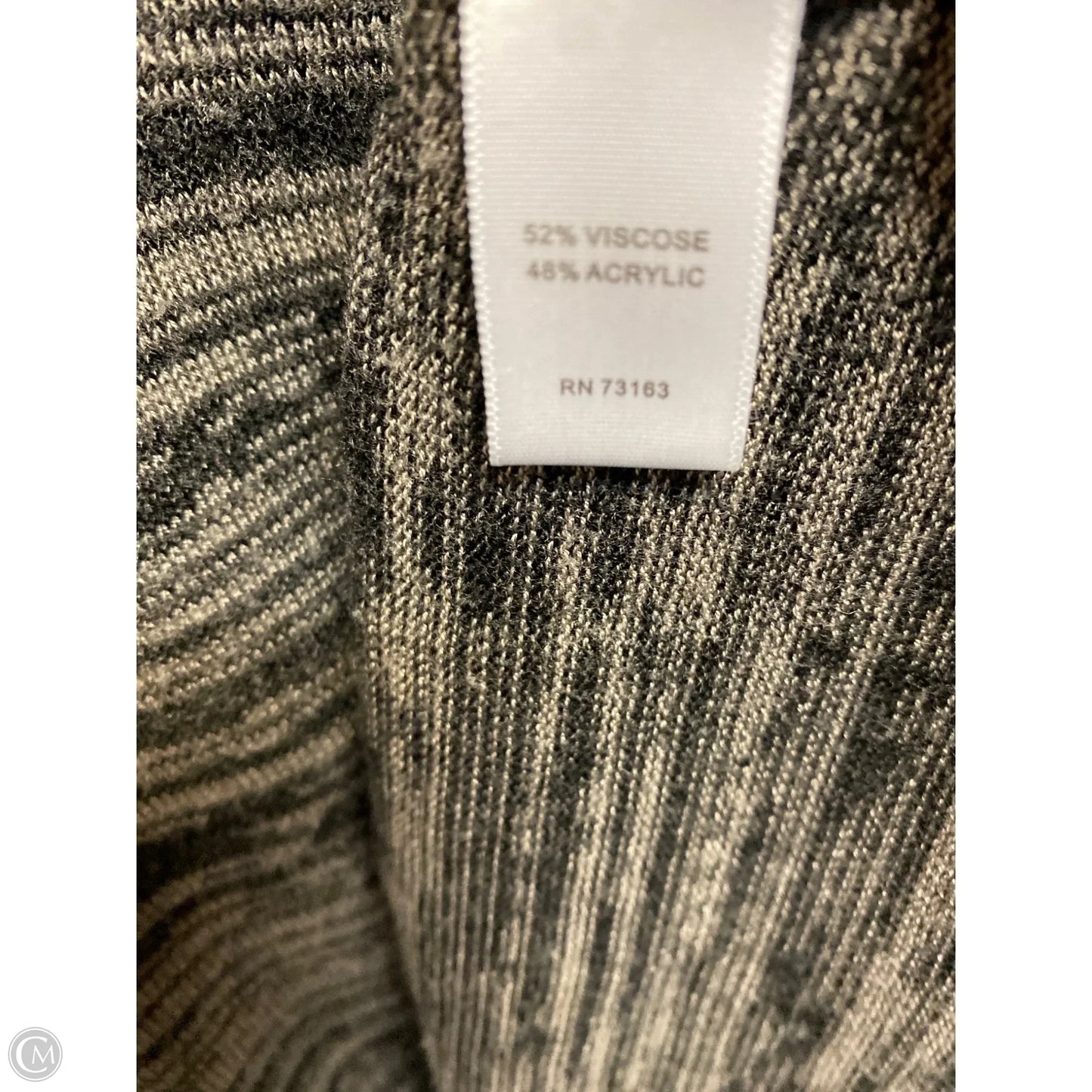 Top Long Sleeve By Cable And Gauge In Black, Size: Xl