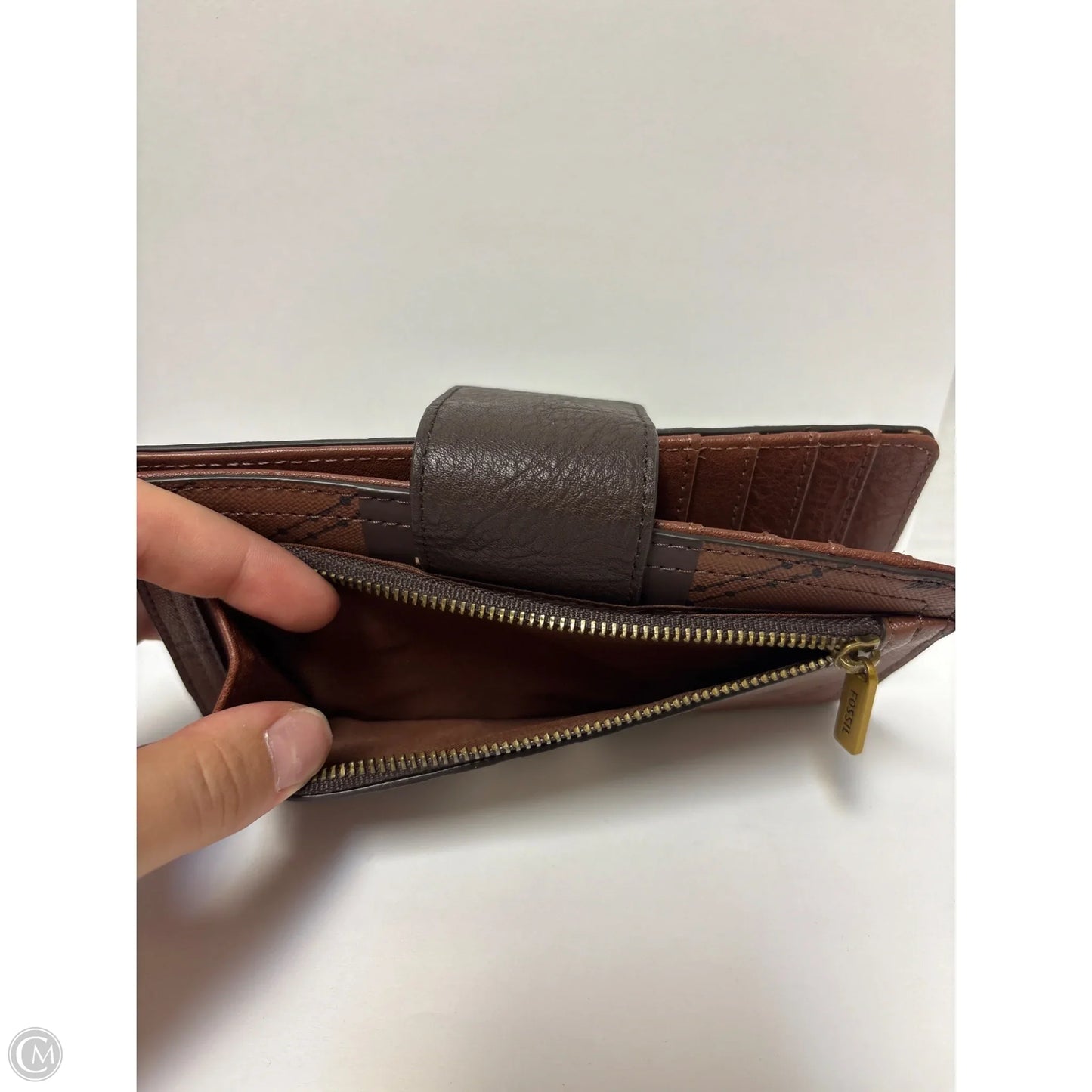 Wallet By Fossil, Size: Large