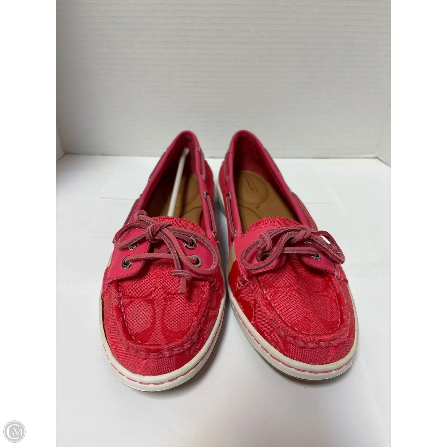 Shoes Designer By Coach In Pink, Size: 9