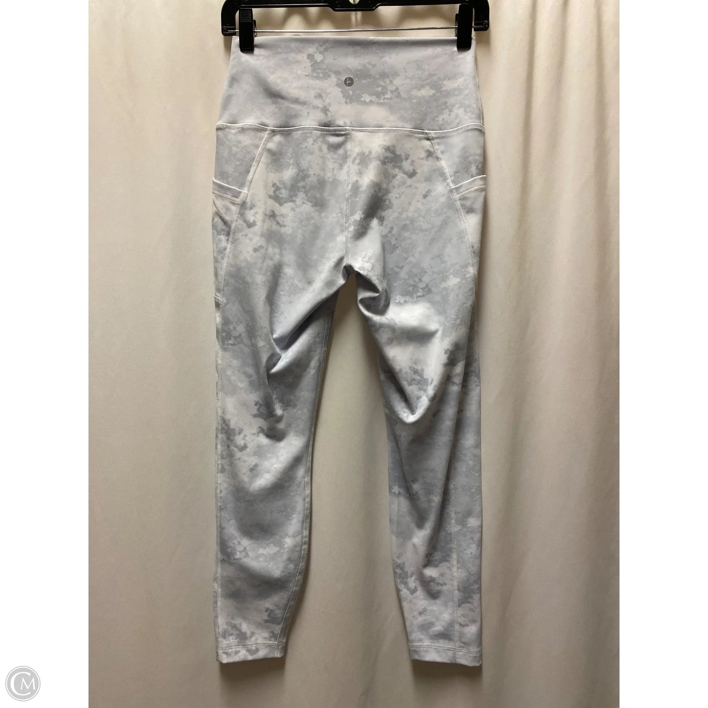 Athletic Leggings By 90 Degrees By Reflex In Grey, Size: M