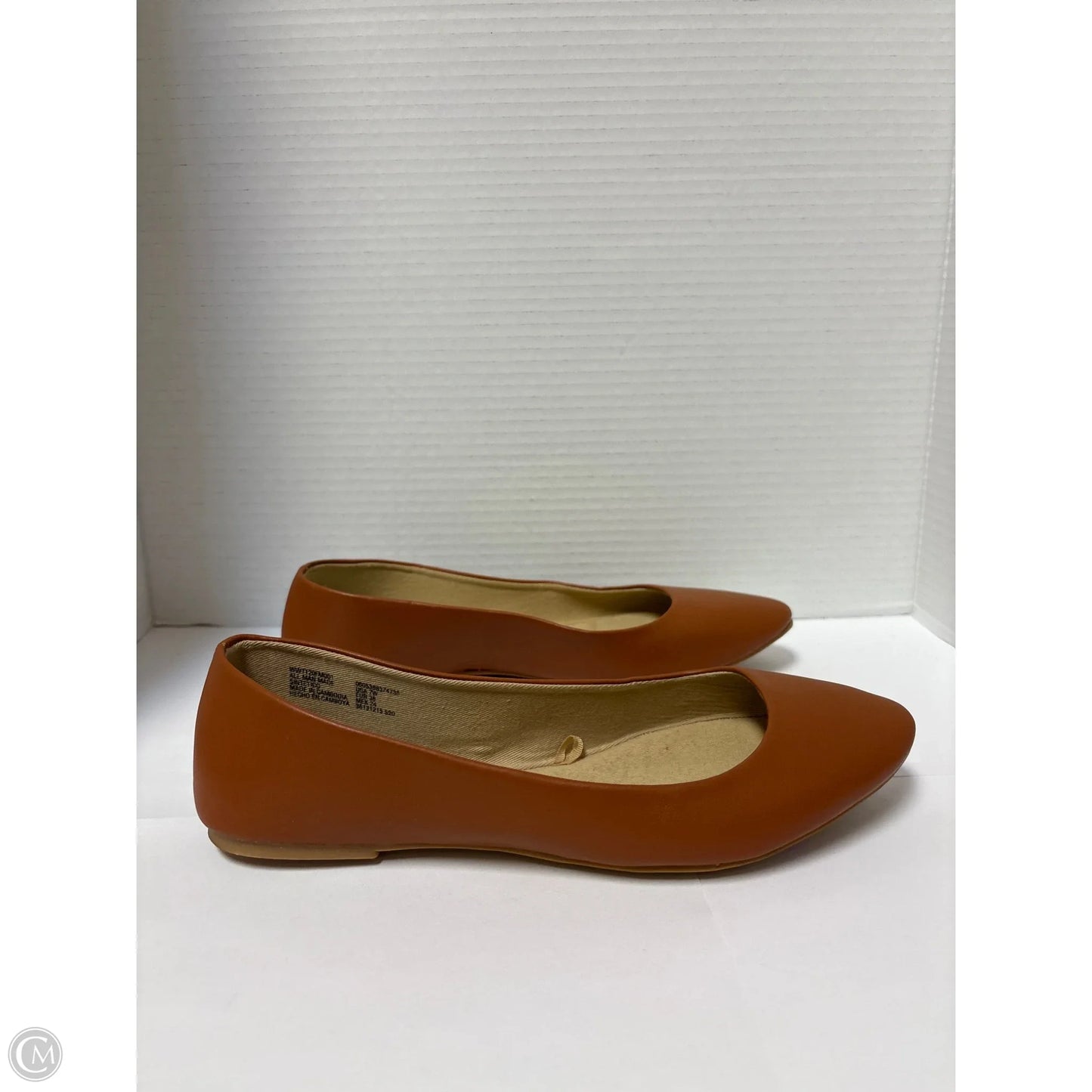 Shoes Flats By Time And Tru In Brown, Size: 7