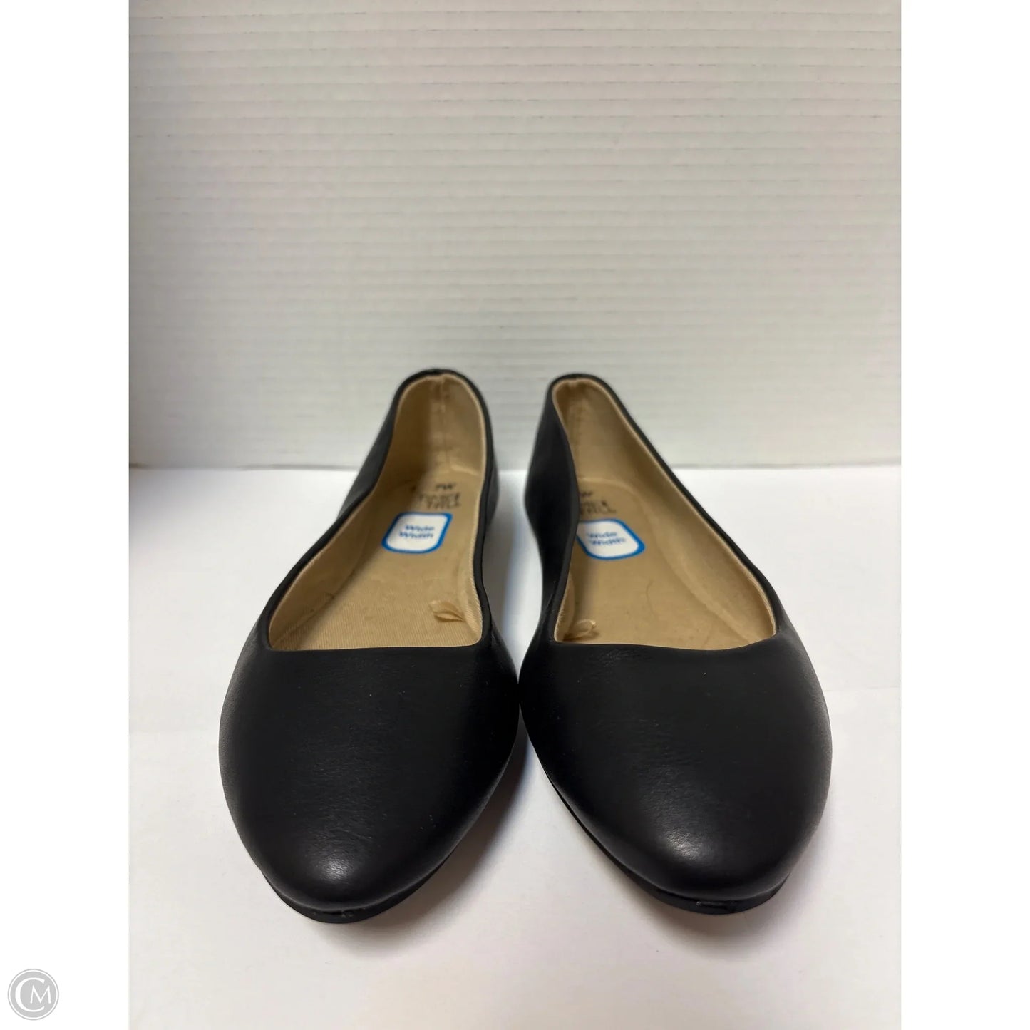 Shoes Flats By Time And Tru In Black, Size: 7