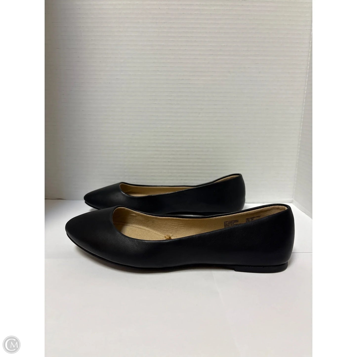 Shoes Flats By Time And Tru In Black, Size: 7