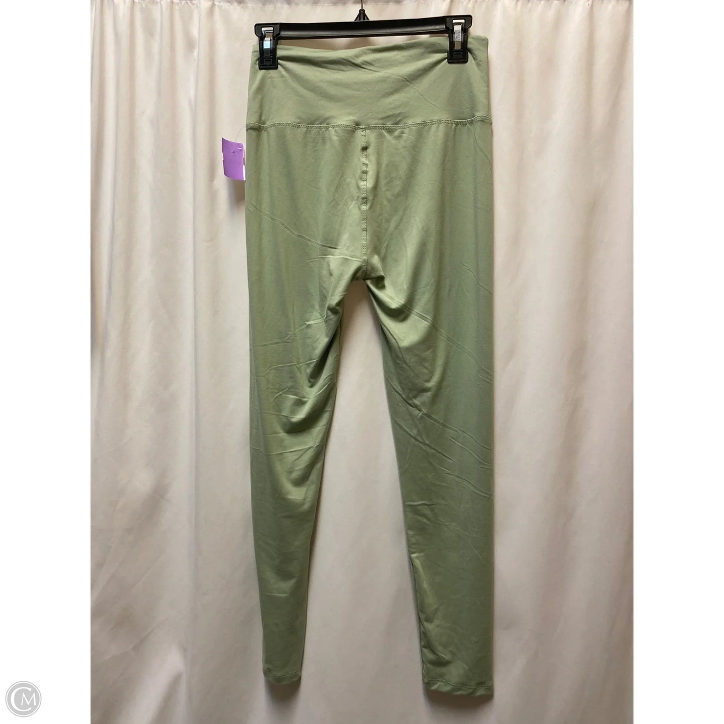 Pants Leggings By Clothes Mentor In Green, Size: L