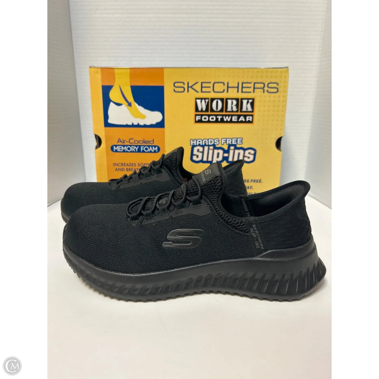 Shoes Flats By Skechers In Black, Size: 7.5