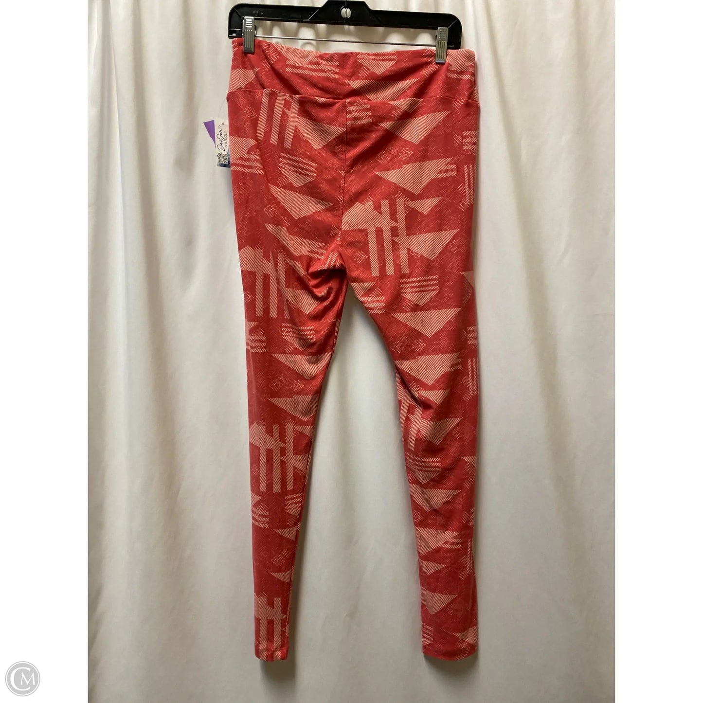 Pants Leggings By Lularoe In Pink, Size: Osfm