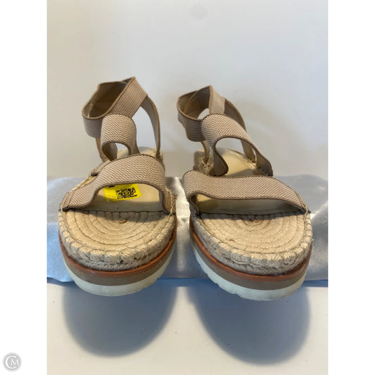 Sandals Flats By Vince Camuto In Taupe, Size: 11
