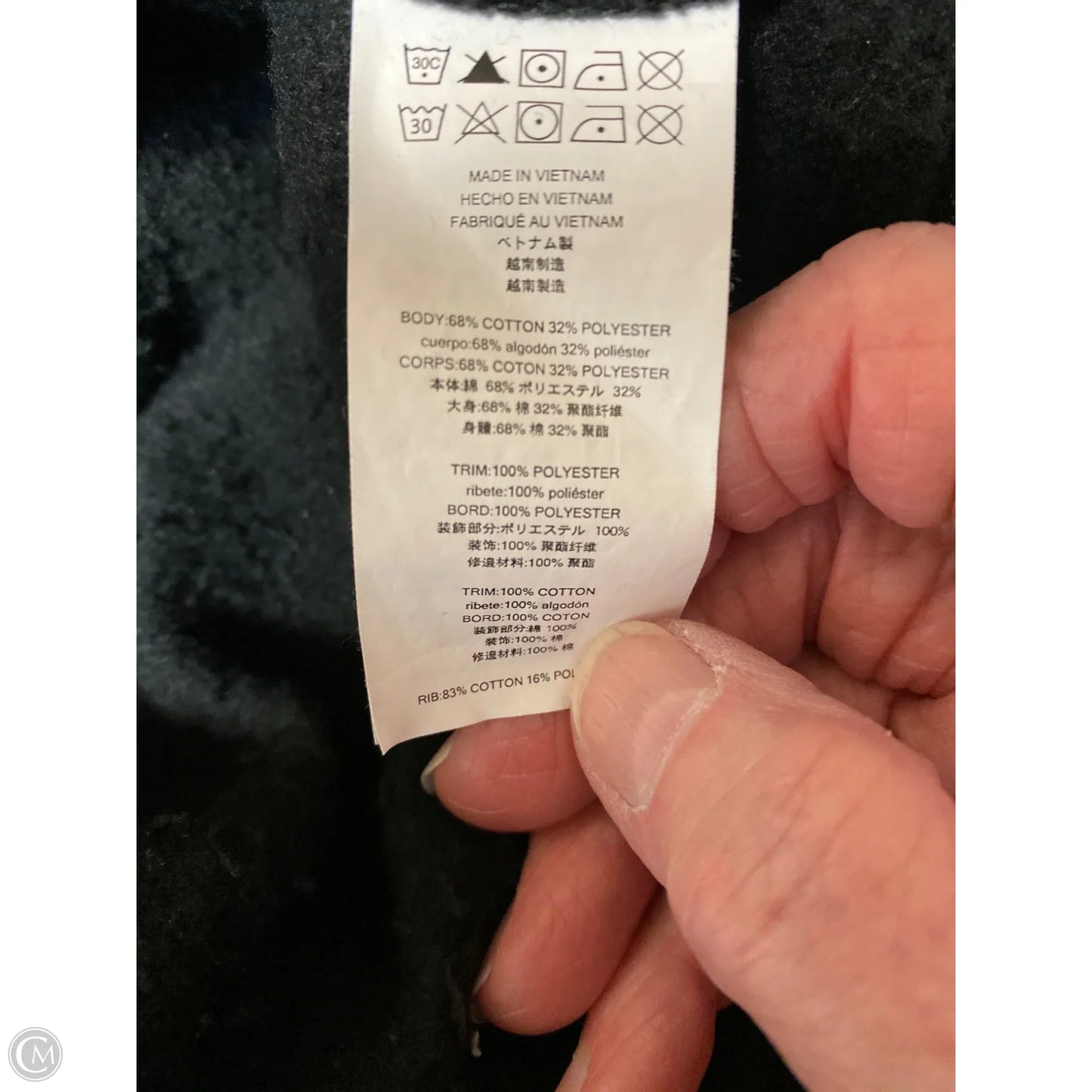 Sweatshirt Crewneck By Michael By Michael Kors In Black, Size: Xl