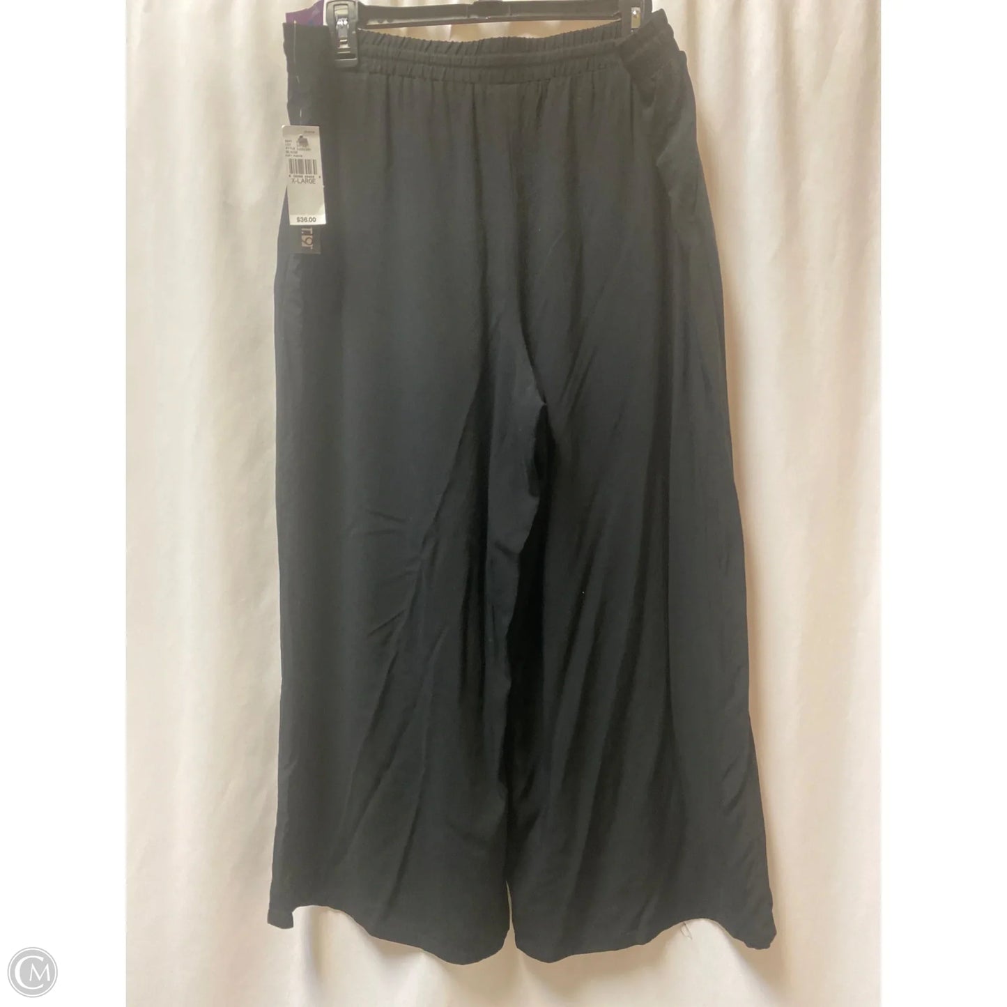 Pants Cropped By Apt 9 In Black, Size: Xl