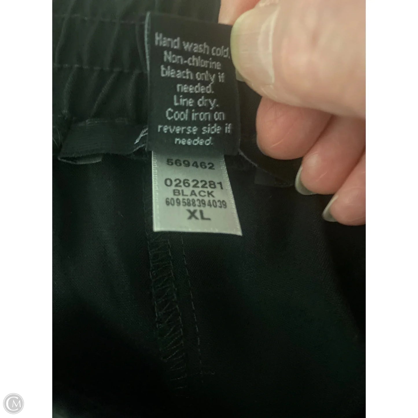 Pants Cropped By Apt 9 In Black, Size: Xl