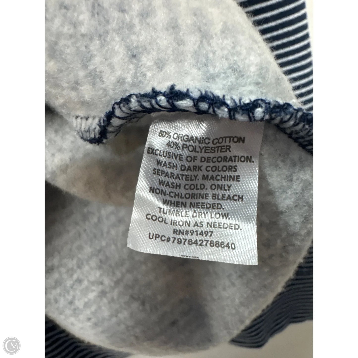 Sweater By Clothes Mentor In Navy, Size: S