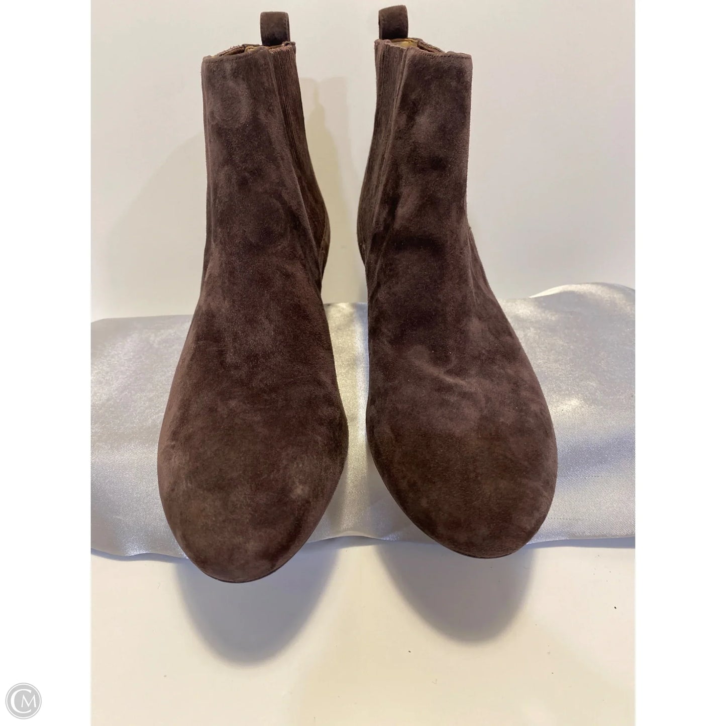 Boots Ankle Flats By Talbots In Purple, Size: 10