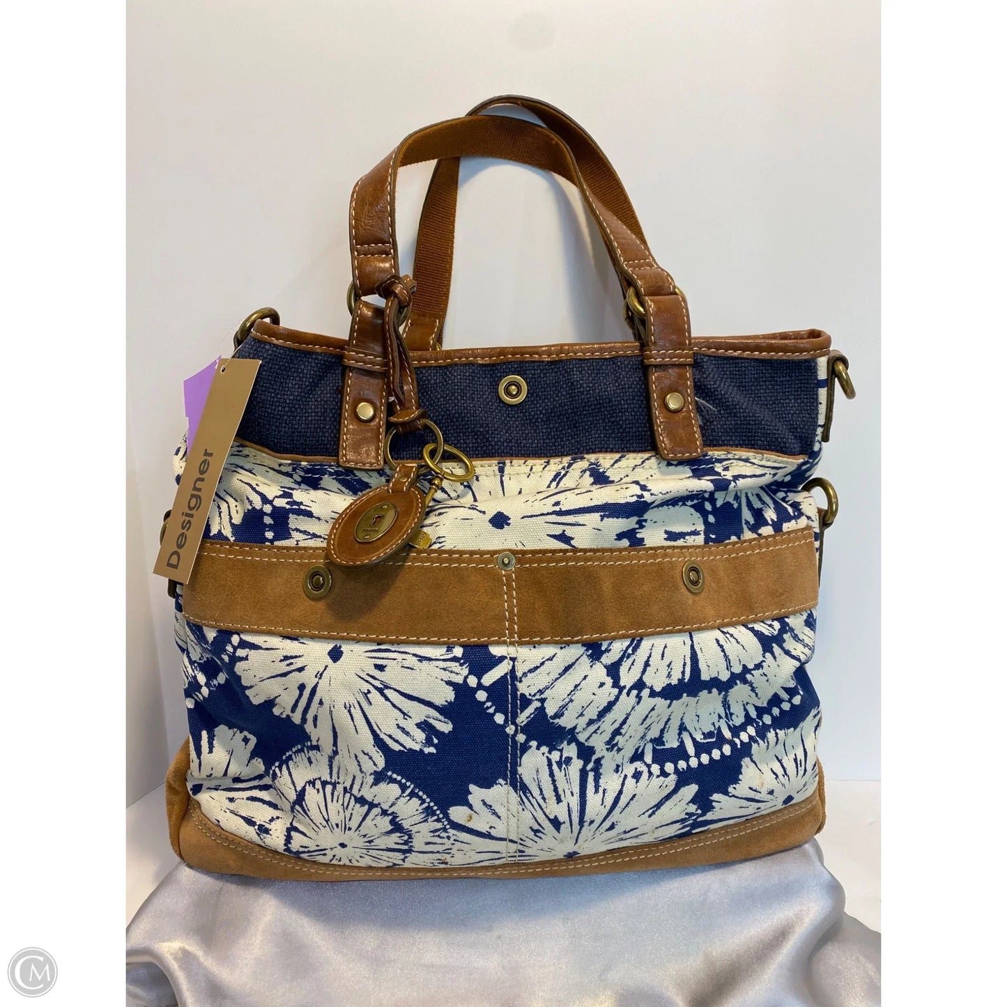 Handbag By Fossil, Size: Large