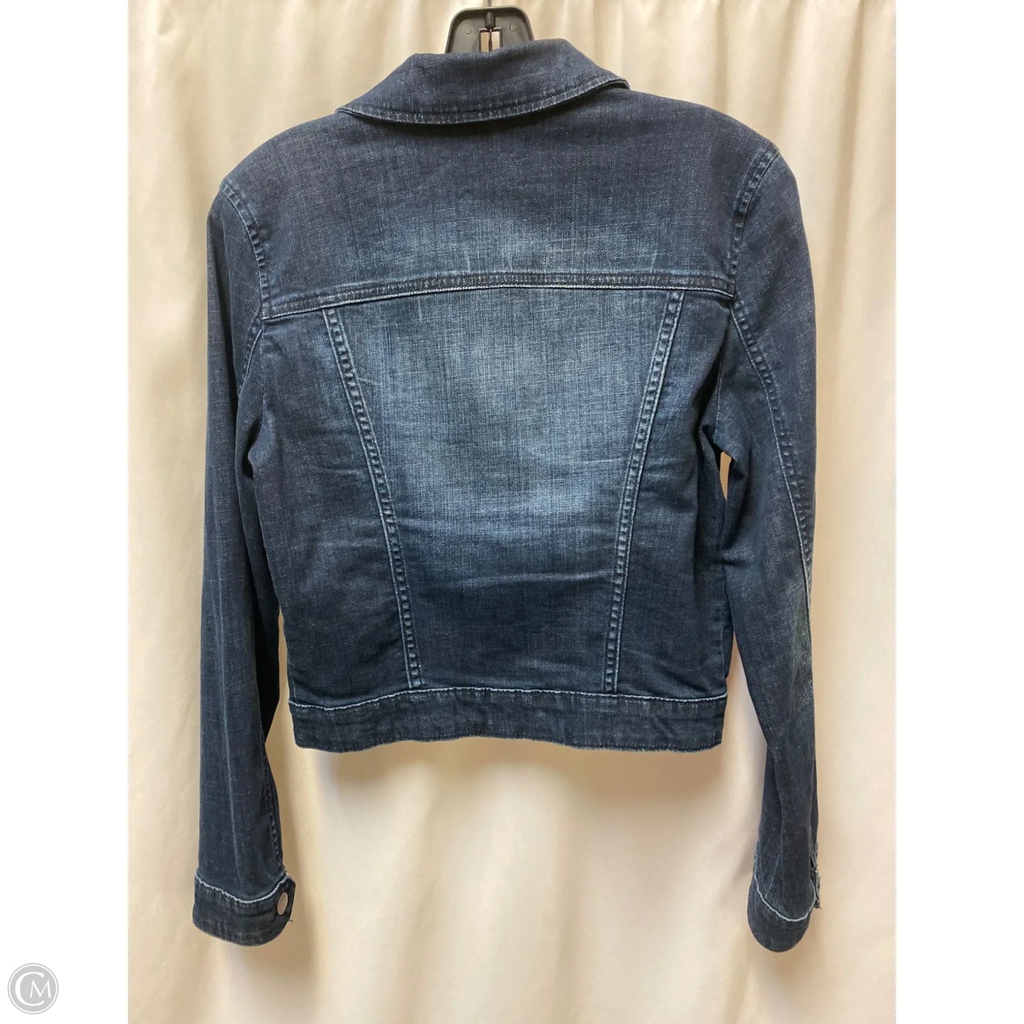 Jacket Denim By Elle In Blue Denim, Size: S