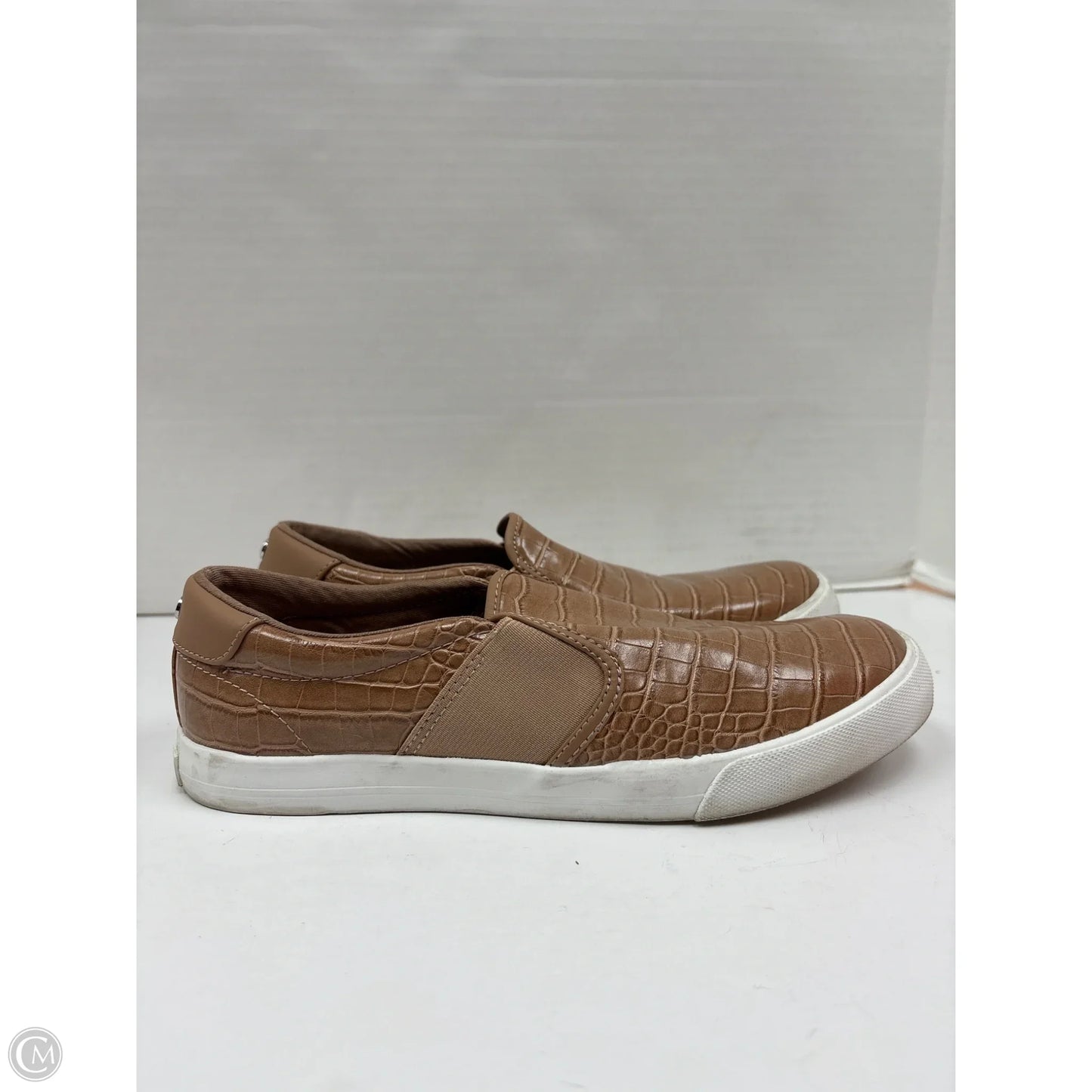 Shoes Sneakers By Nine West In Brown, Size: 9.5