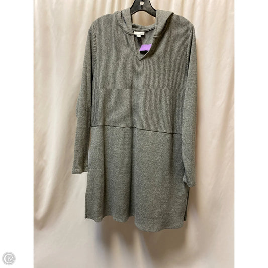 Tunic Long Sleeve By J. Jill In Grey, Size: L