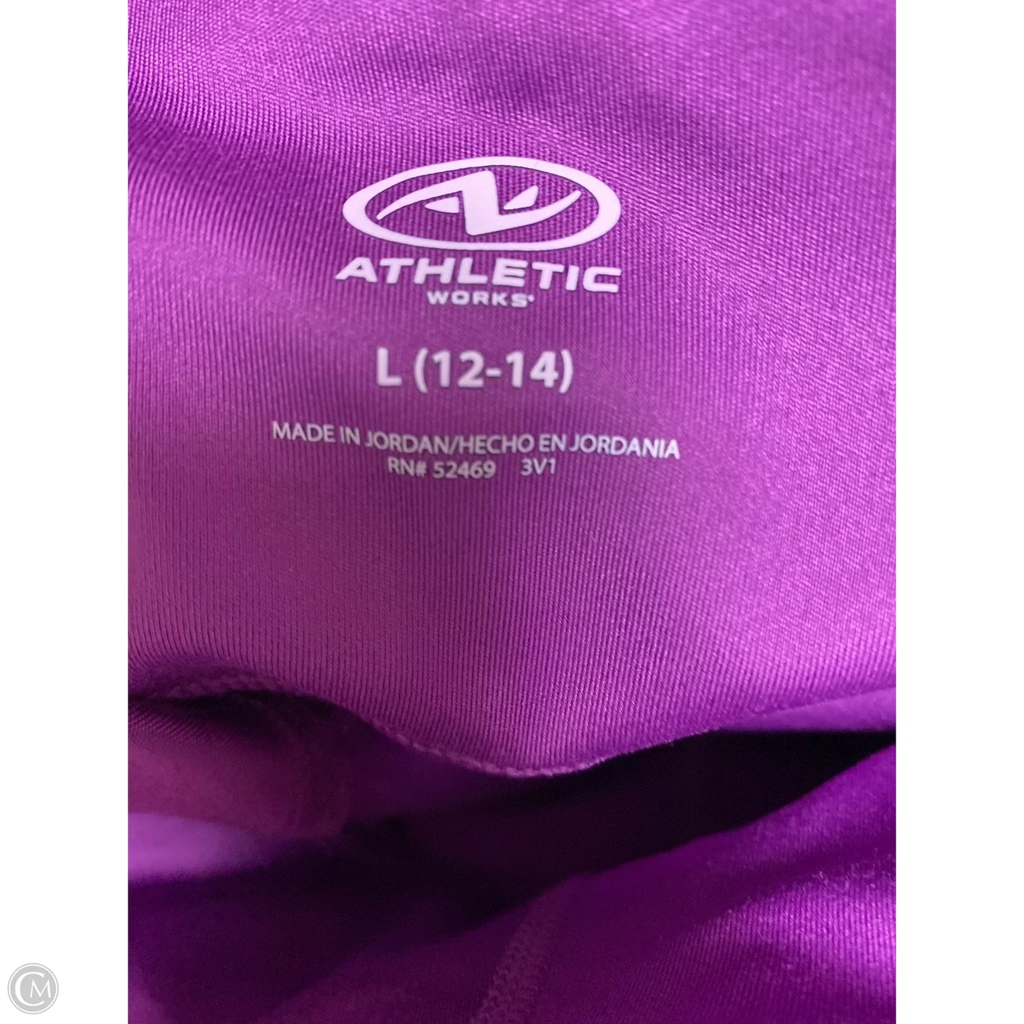Athletic Shorts By Athletic Works In Purple, Size: L