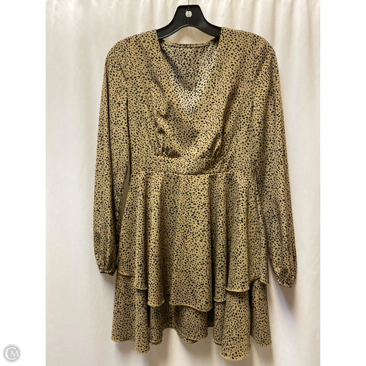 Dress Casual Midi By Shein In Animal Print, Size: S