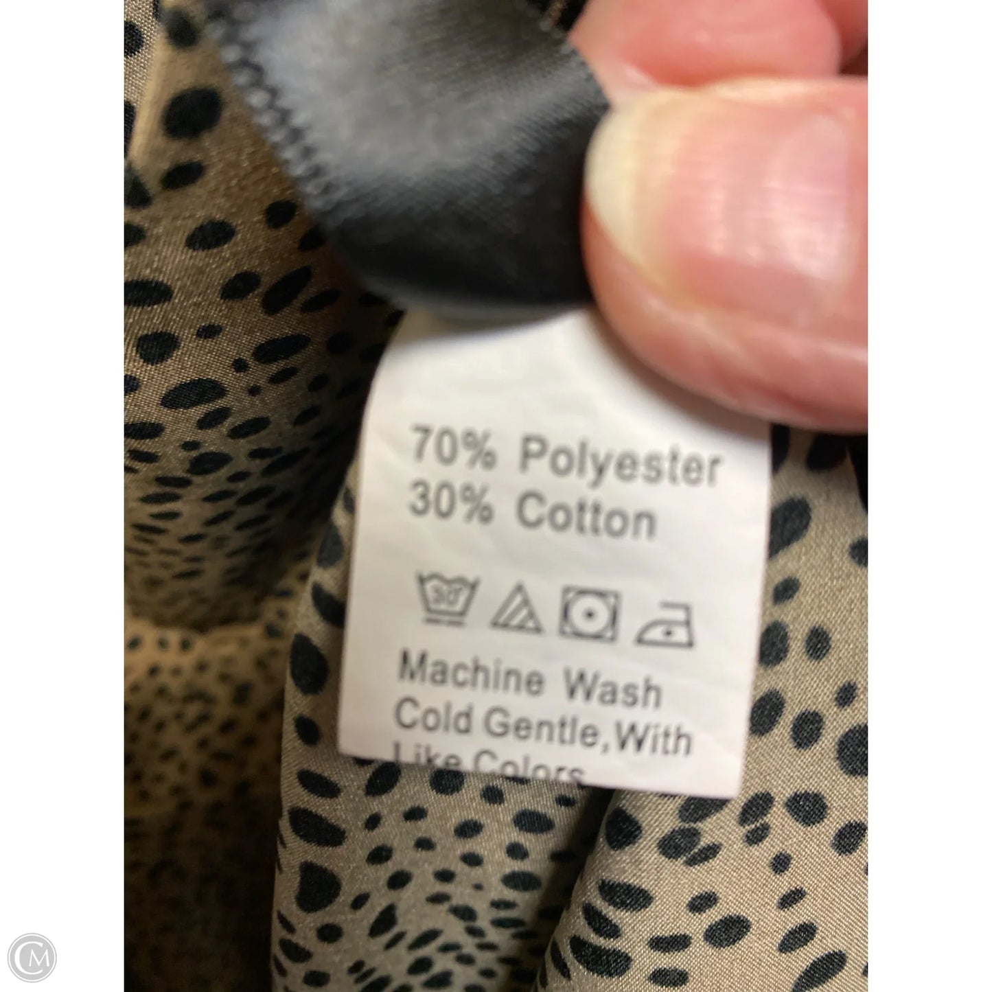 Dress Casual Midi By Shein In Animal Print, Size: S