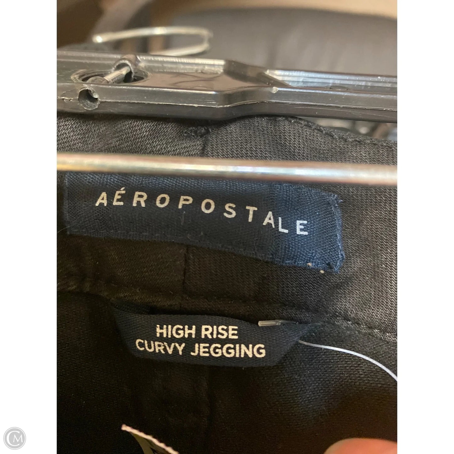 Jeans Skinny By Aeropostale In Black, Size: 10