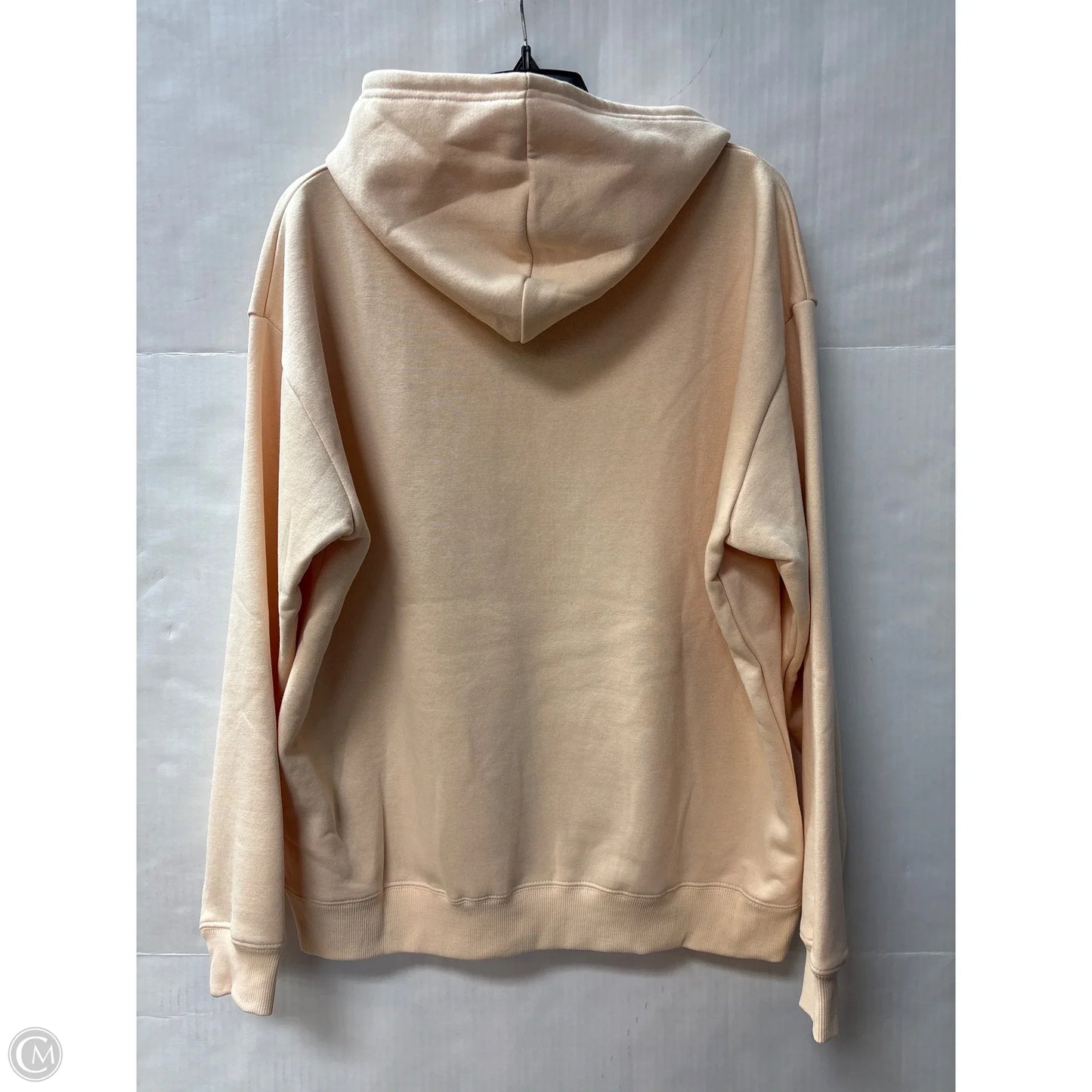 Sweatshirt Hoodie By Clothes Mentor In Yellow, Size: M