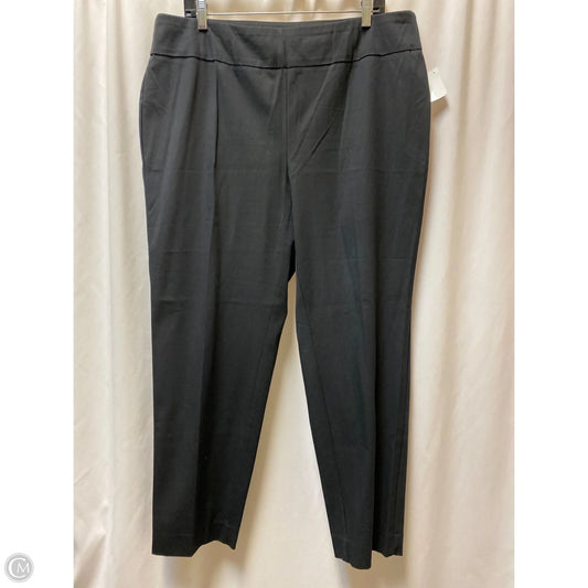 Pants Dress By Crown And Ivy In Black, Size: 18