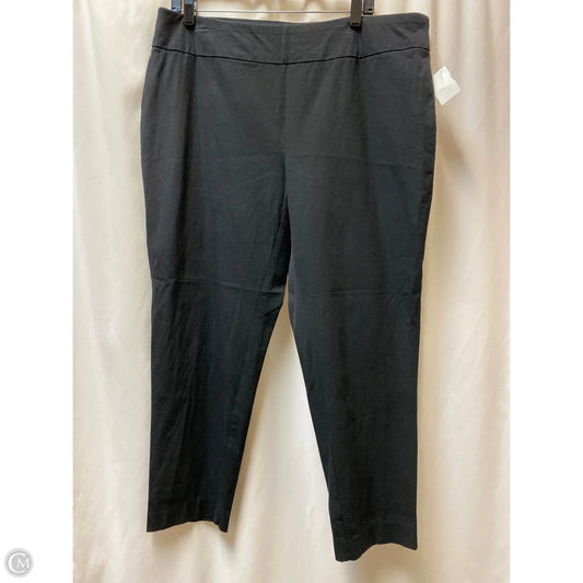 Pants Dress By Crown And Ivy In Black, Size: 18