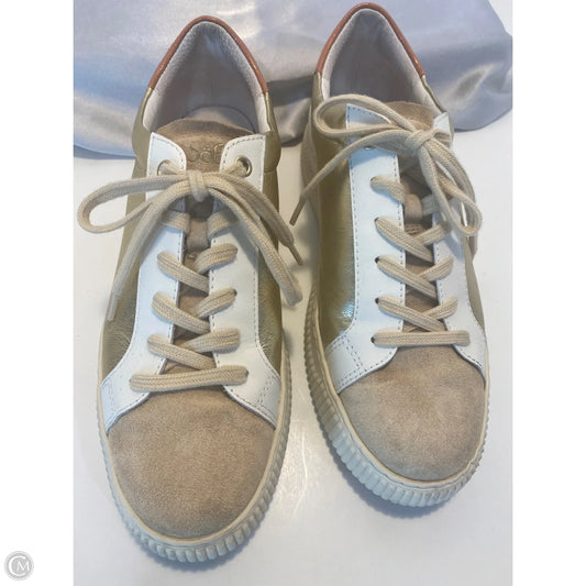 Shoes Sneakers By Sofft In Gold, Size: 10