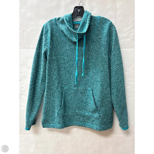 Top Long Sleeve By Eddie Bauer In Teal, Size: L