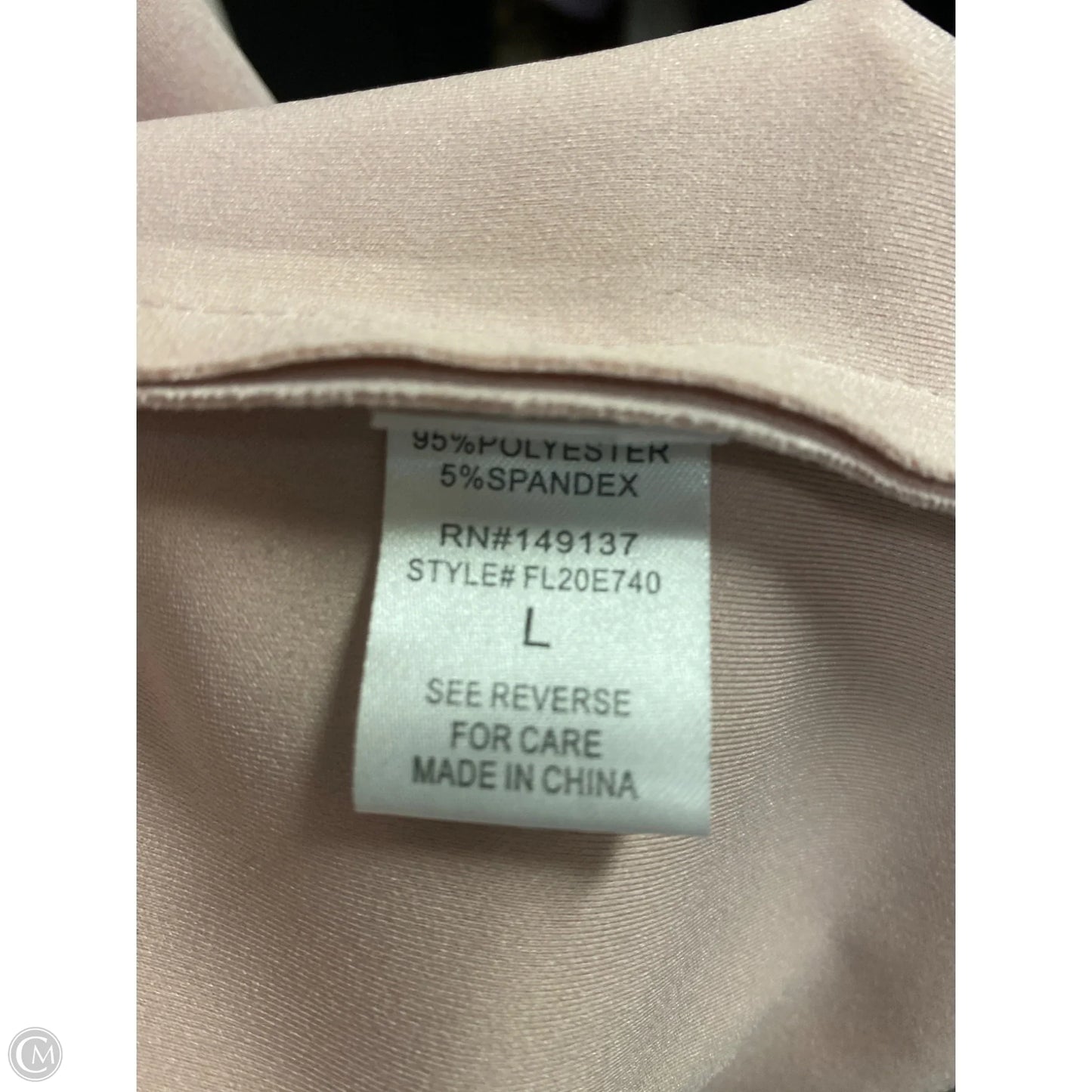 Coat Other By Clothes Mentor In Pink, Size: L