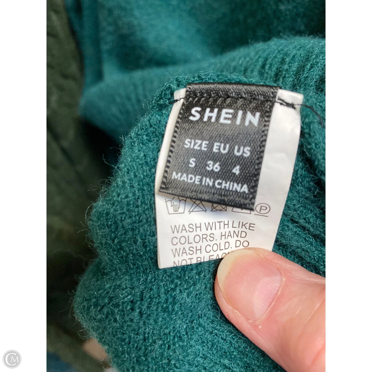 Sweater By Shein In Green, Size: S