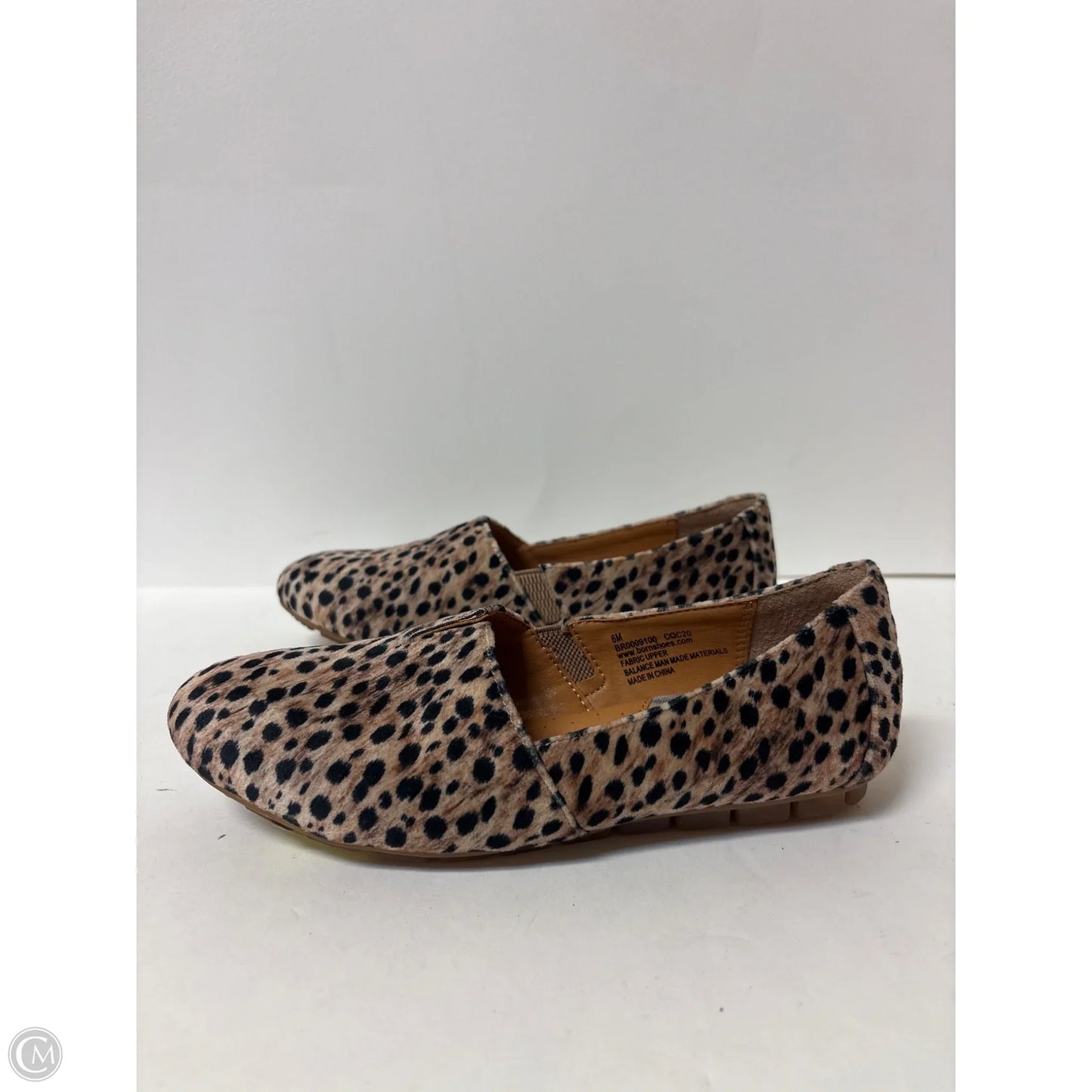 Shoes Flats By Born In Animal Print, Size: 6