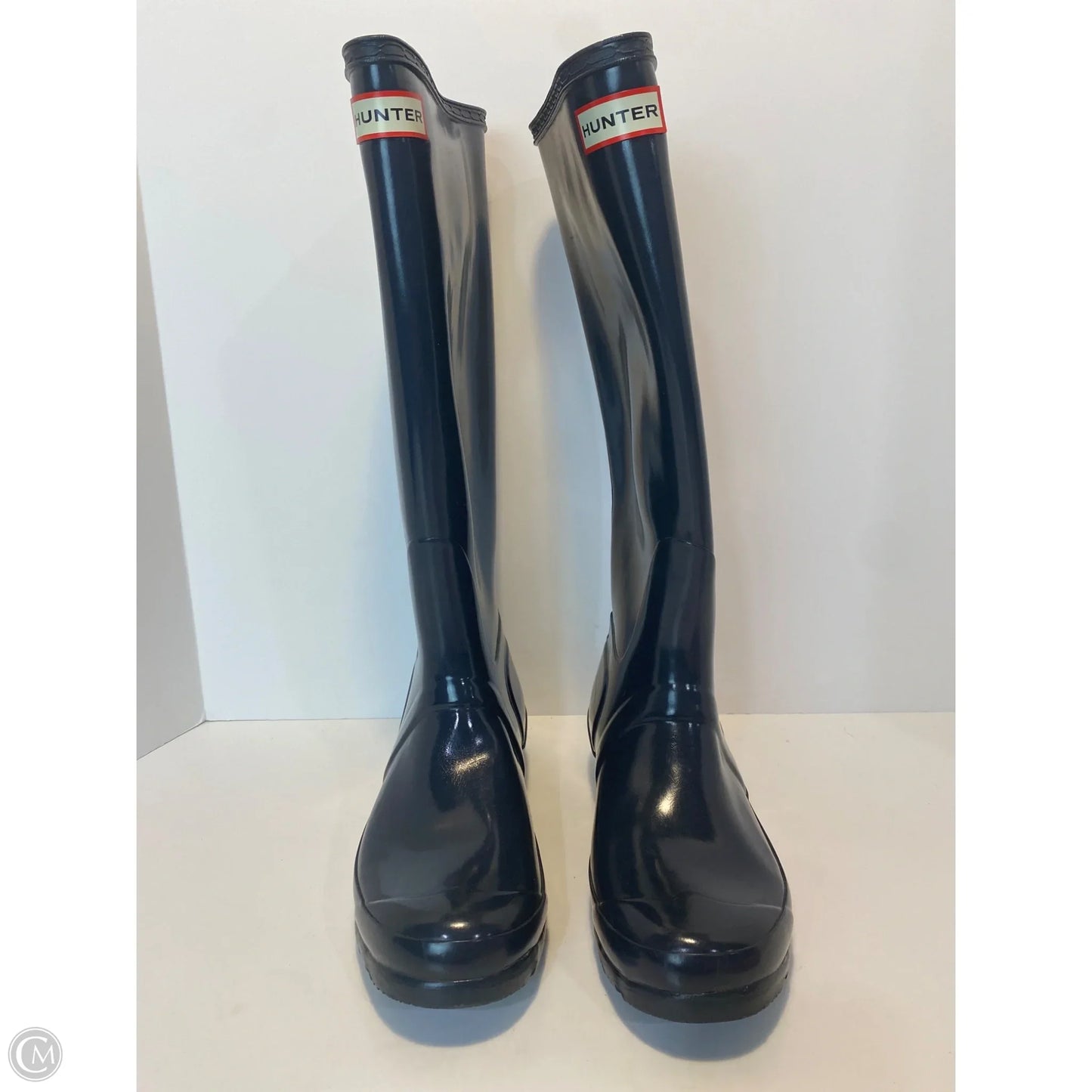 Boots Rain By Hunter In Navy, Size: 7