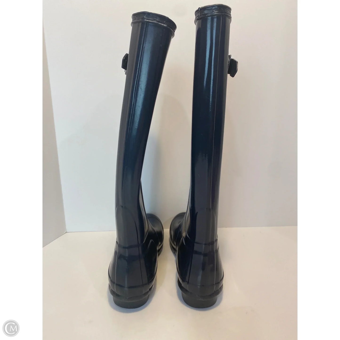 Boots Rain By Hunter In Navy, Size: 7
