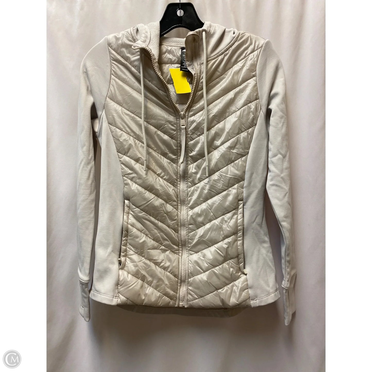 Jacket Shirt By Avia In Beige, Size: Xs