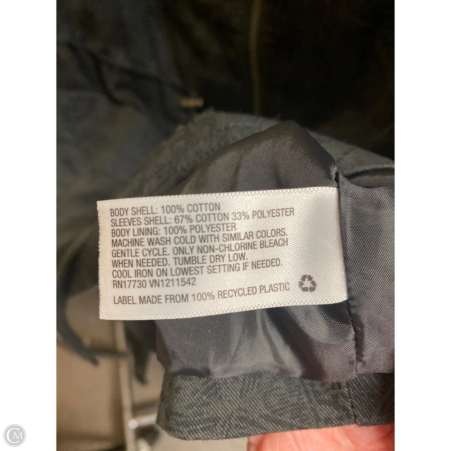 Coat Other By Mossimo In Grey, Size: S