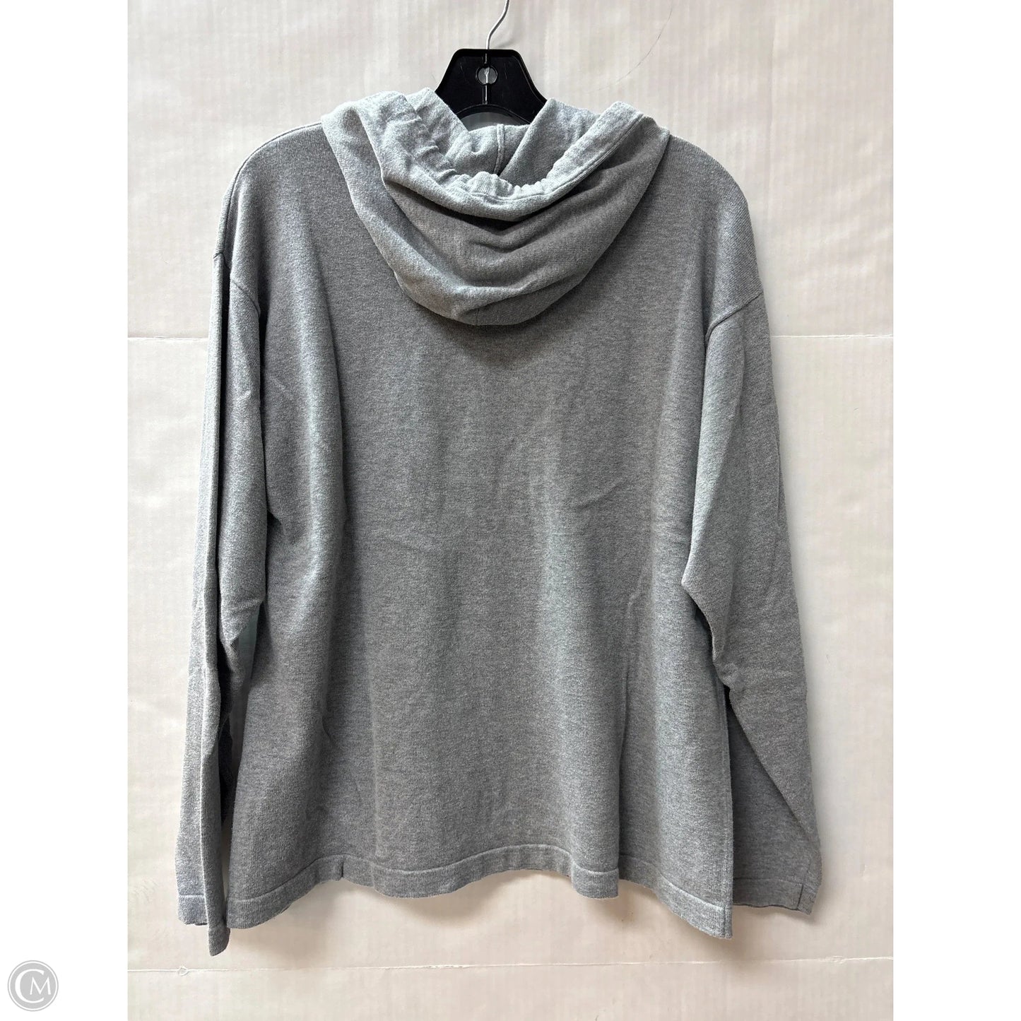 Top Long Sleeve By Tommy Hilfiger In Grey, Size: M