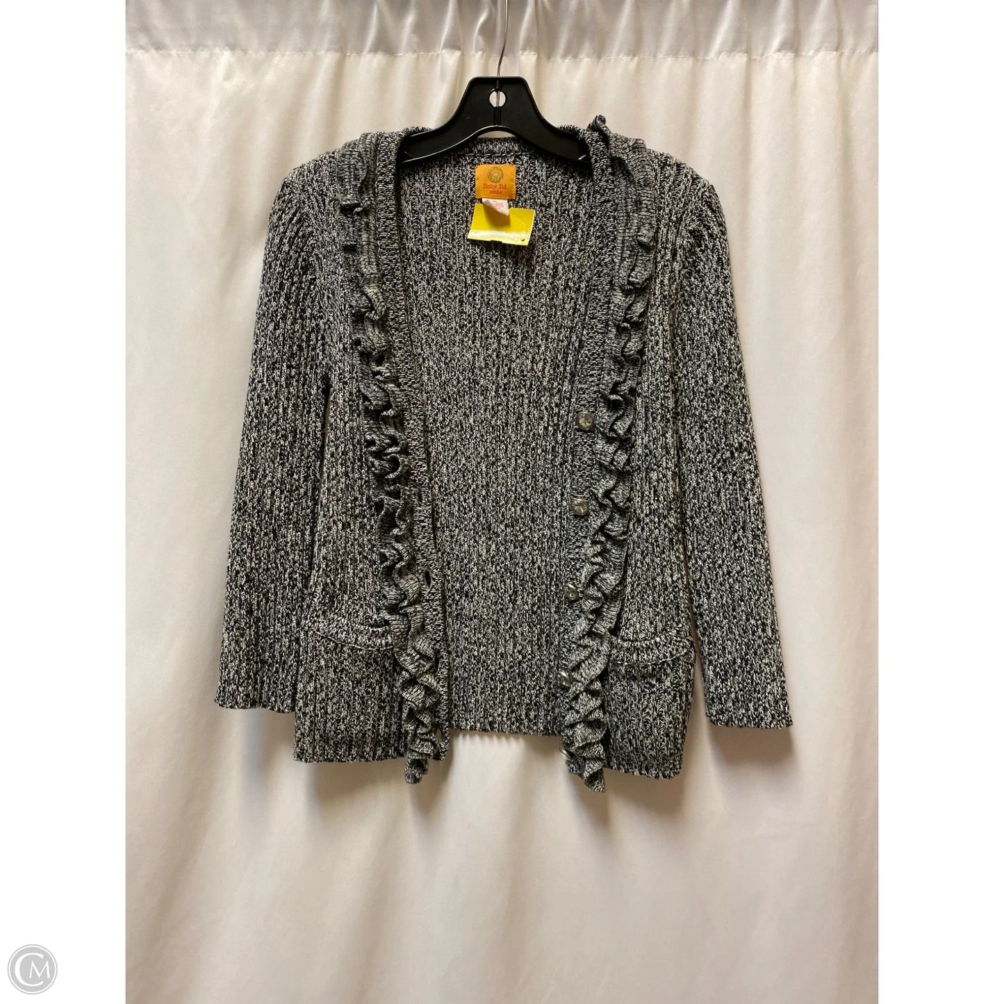 Sweater By Ruby Rd In Black & White, Size: Lp