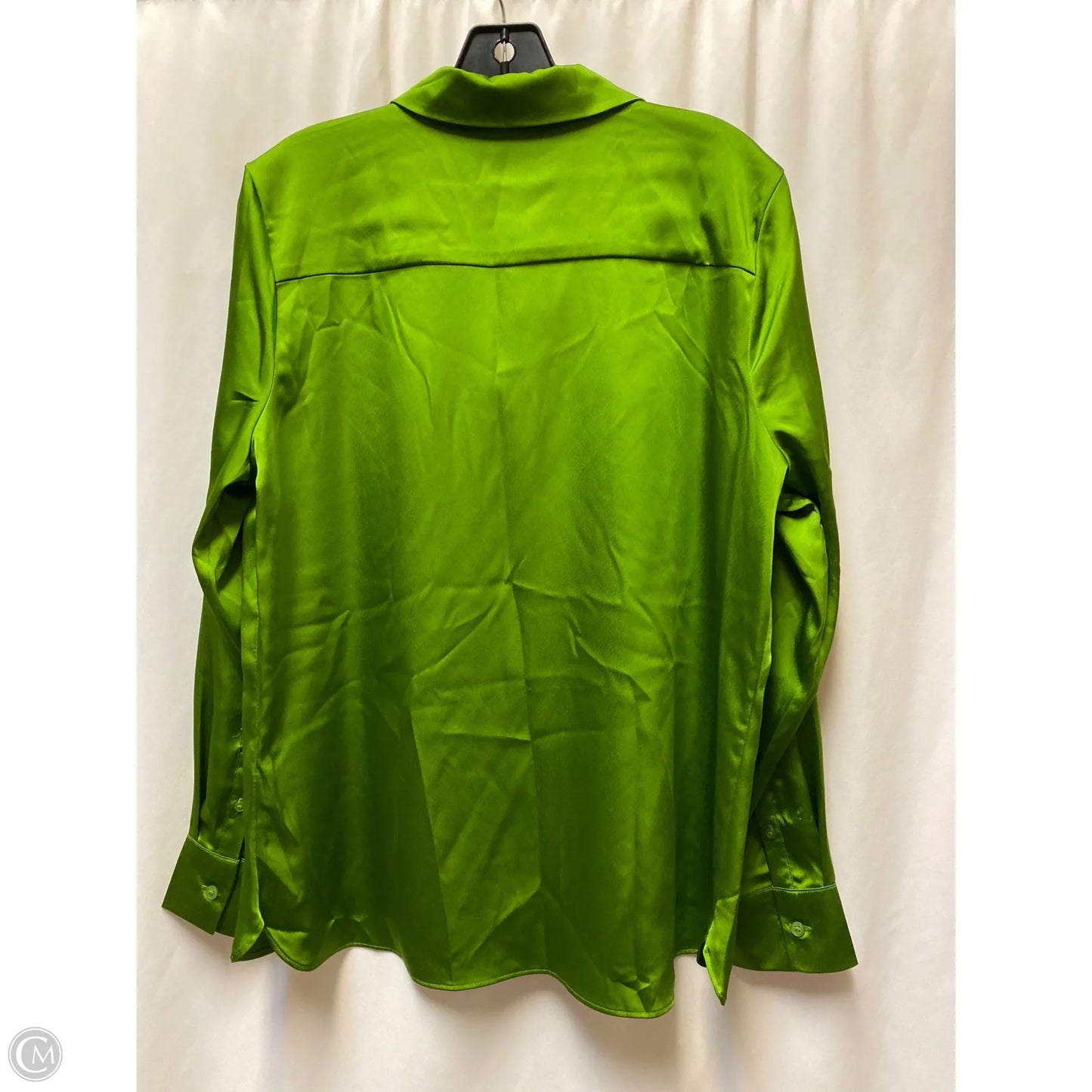 Top Long Sleeve By A New Day In Green, Size: L