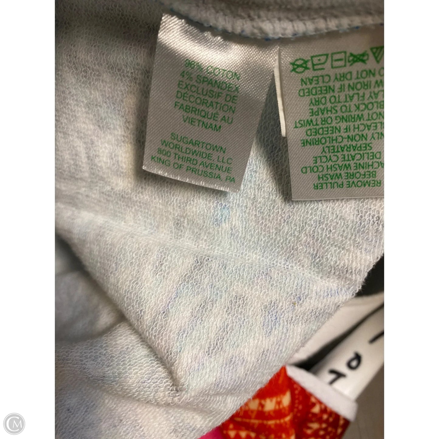 Top Long Sleeve Designer By Lilly Pulitzer In Blue, Size: S