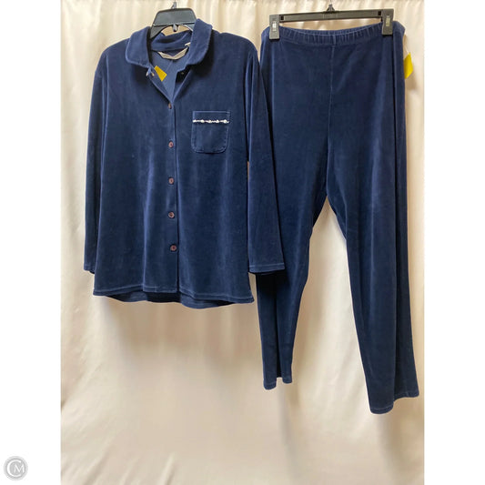 Pajamas 2pc By Victorias Secret In Navy, Size: M
