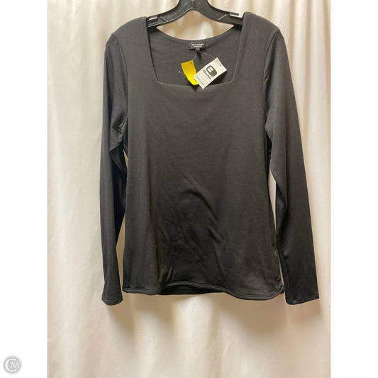 Top Long Sleeve By Buckle Black In Black, Size: Xl