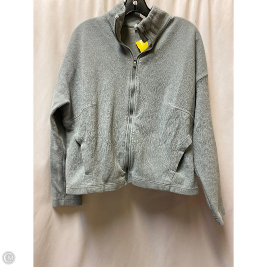 Athletic Jacket By 90 Degrees By Reflex In Grey, Size: Xl