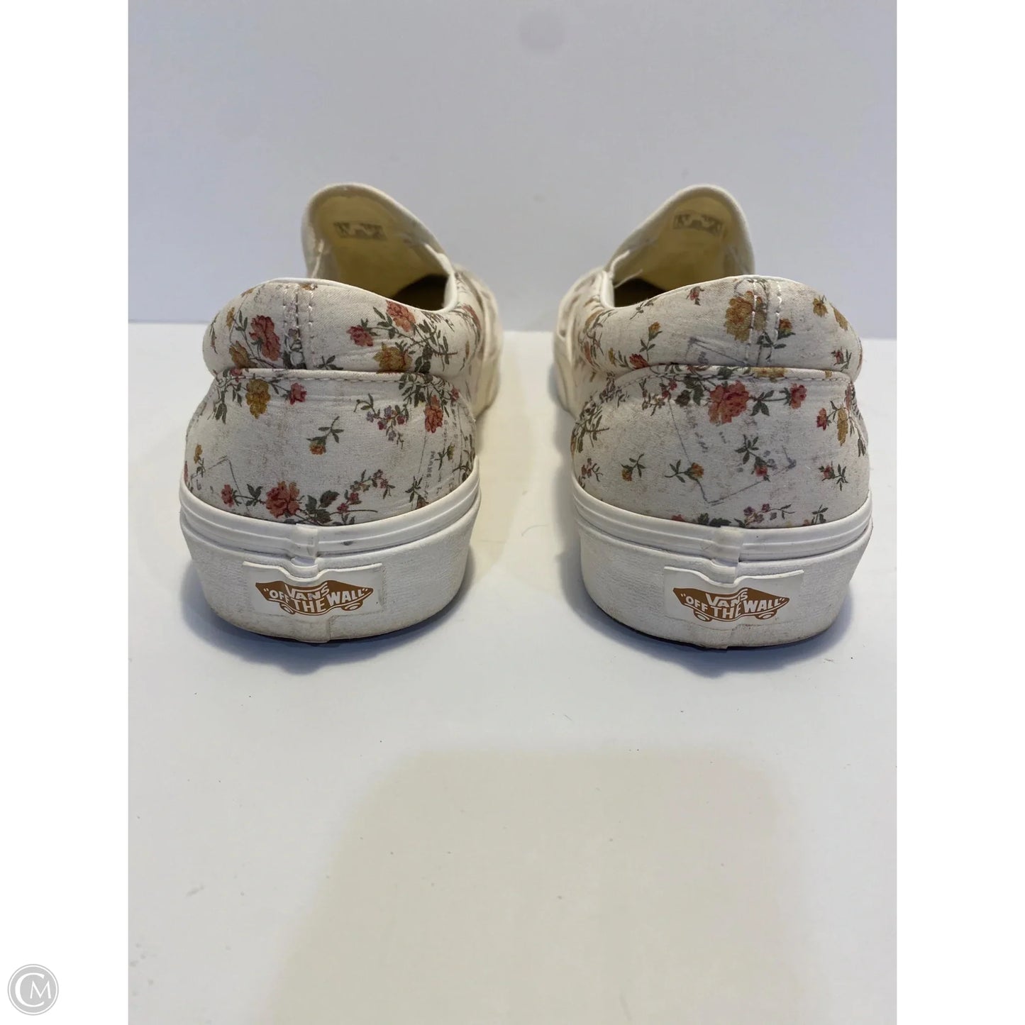 Shoes Sneakers By Vans In Floral Print, Size: 10