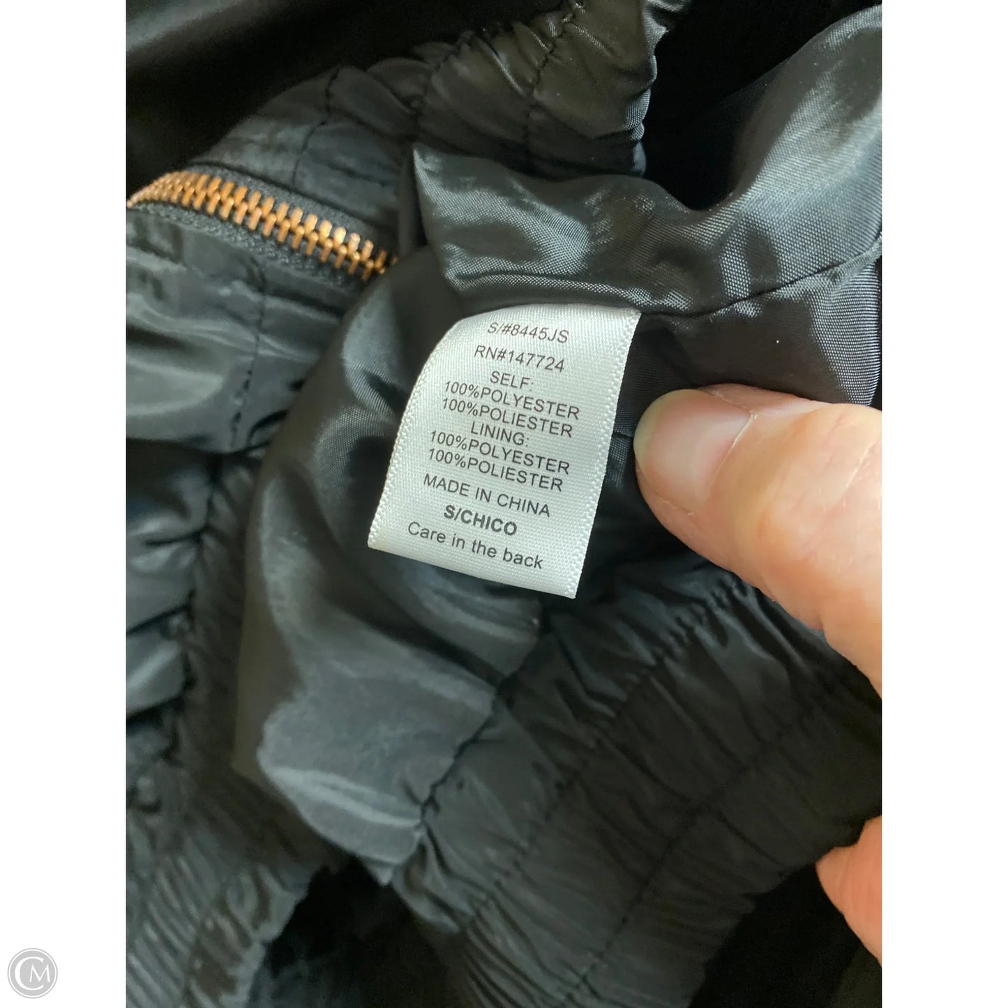 Jacket Moto By Love Tree In Black, Size: S