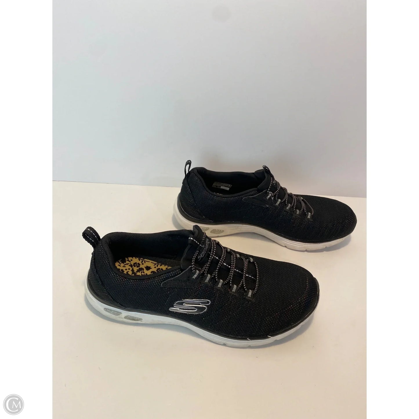 Shoes Athletic By Skechers In Black, Size: 8.5